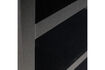 Miniature Open Cabinet 160x107 cm Pine Matt Black BONK 6