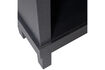 Miniature Open Cabinet 160x107 cm Pine Matt Black BONK 7