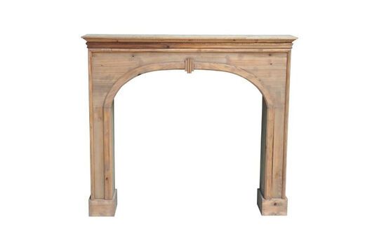 Open haard Beloeil licht hout