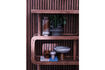 Miniatuur Open kast 160x82 cm naturel acaciahout RATTLE 3