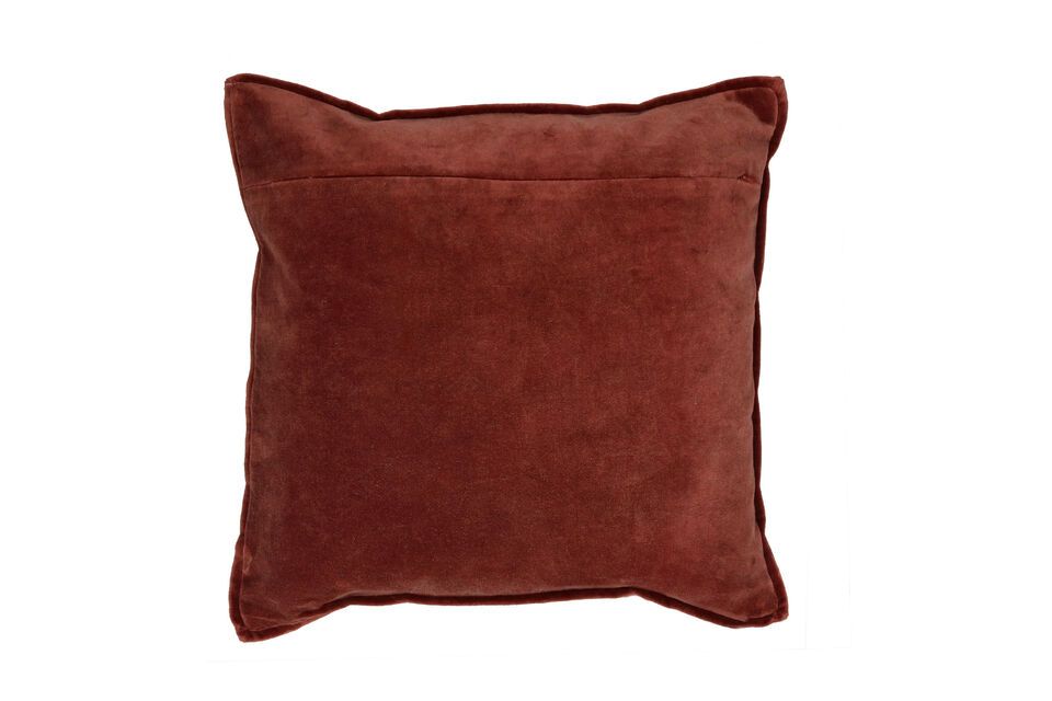The front features a smooth linen fabric in a pretty honey hue that brings a breath of calm to your