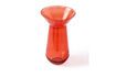 Miniature Orange glass vase h45cm Long neck 2