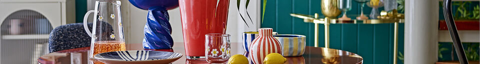 Material Details Orange glass vase Janine