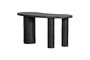 Miniature Organic Sidetable/Desk 150x70cm MDF Dark Brown MAAN Clipped