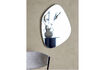 Miniature Organic Wall Mirror 56x70 cm Silver Glass Aimie 2