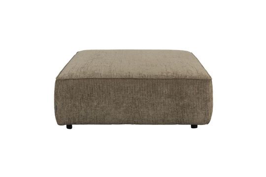 Ottoman 1,5 places en tissu vert Hunter