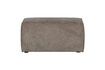 Miniature Ottoman in brown tissue Lazy 1