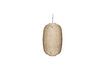 Miniature Oval black rattan lamp Chand 2