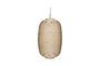 Miniature Oval black rattan lamp Chand Clipped