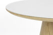 Miniature Oval dining table 180 cm in oak and sintered stone Almira 5