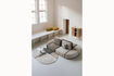 Miniature Oval rug 160x230 cm grey wool Zest 10