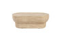 Miniatuur Ovale beige betonnen salontafel Noble Productfoto