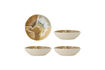Miniatura Pack de 4 bols D21xH6 cm de gres multicolor Lacey 1