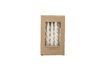 Miniature Pack of 12 Twist white kerosene candles 6