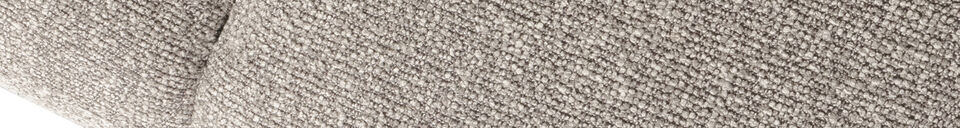 Materiali prima di tutto Panca da pranzo 164 cm bouclé beige melange Mojo