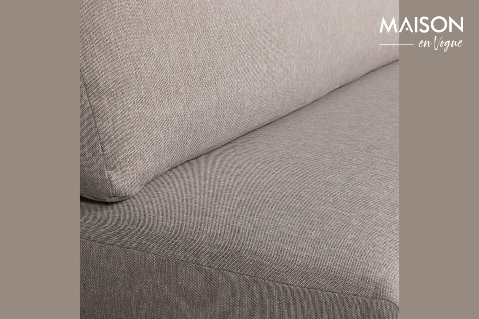 Il design elegante è sottolineato dall\'alta gamba nera di forma cilindrica