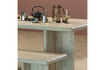 Miniatura Panca da pranzo 220x45 cm legno di mango naturale Ato 3
