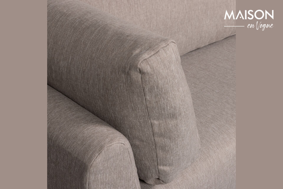Il design elegante è sottolineato dalla gamba alta nera di forma cilindrica