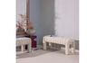 Miniatura Panca imbottita bouclé naturale FREX 3