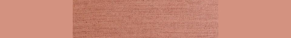 Materiali prima di tutto Panchina in tessuto rosa marsala