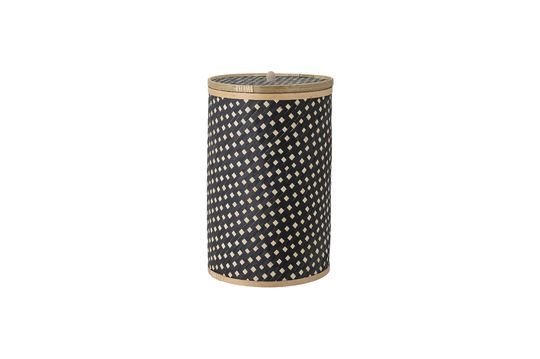 Panier avec Couvercle noir Jud