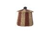 Miniature Panier en jacinthe d'eau rouge Birsen 1
