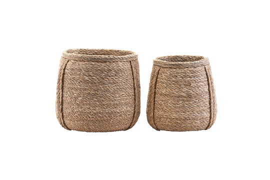 Panier Lot de 2 Jonc de Mer Naturel HDPlant