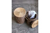 Miniature Paniers à linge (lot de 2) jonc de mer naturel et marron HDLaundry 2