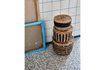 Miniature Paniers de rangement avec couvercles (Lot de 3) en jonc de mer Cesto 2