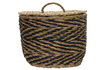 Miniature Paniers de rangement avec couvercles (Lot de 3) en jonc de mer Cesto 3