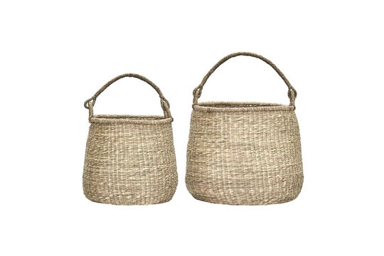 Paniers de rangement Lot de 2 herbiers marins naturel HDCesta