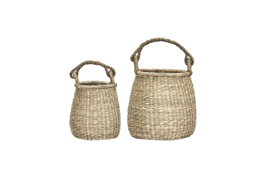 Paniers de rangement (Lot de 2) Jonc de mer Naturel HDCesta