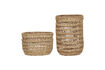 Miniature Paniers de rangement Lot de 2 Jonc de mer Naturel Ramla 1