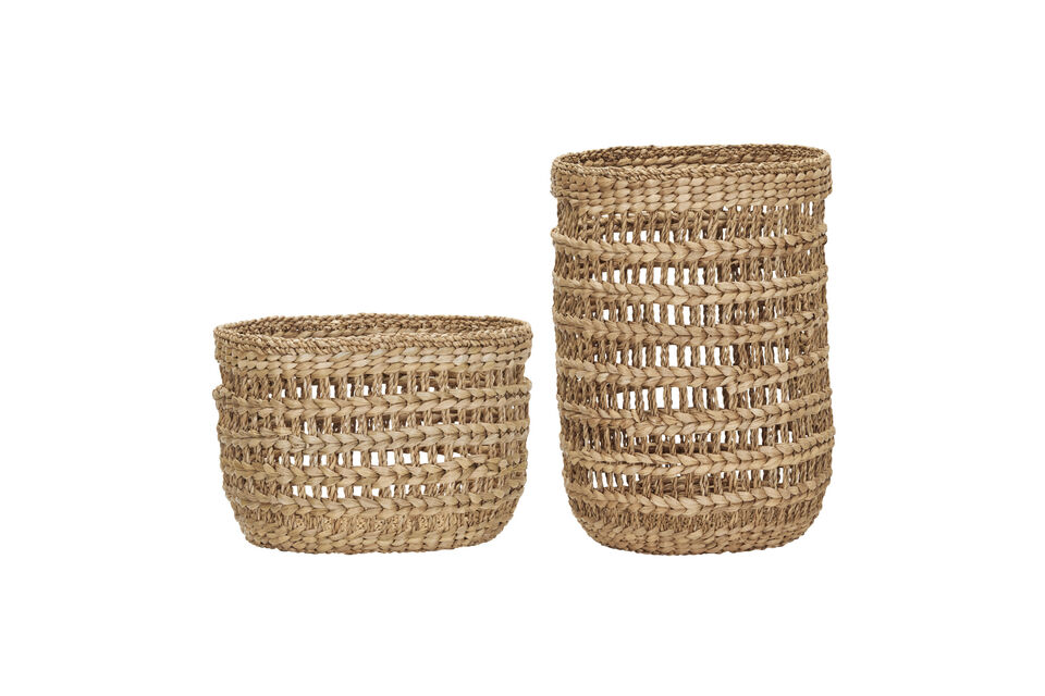 Paniers de rangement Lot de 2 Jonc de mer Naturel Ramla House Doctor
