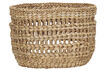 Miniature Paniers de rangement Lot de 2 Jonc de mer Naturel Ramla 5
