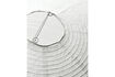Miniatura Pantalla de Lámpara Ovalada de Papel de Arroz Blanco Rica 5
