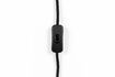 Miniature Panther black resin floor lamp 10