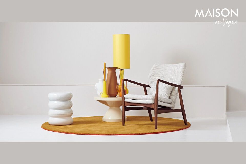 Viscosa Tonalità giallo, minimalista ed elegante