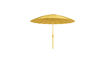 Miniatura Parasol 250x250 cm de aluminio amarillo Sunshine Sunbrella Shade 1