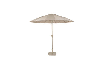 Parasol de 250 cm de poliéster beige Sunshine Set Sunbrella