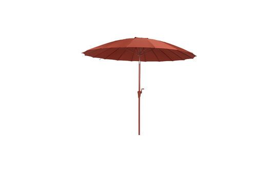 Parasol en polyester rouge Sunshine