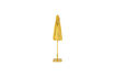 Miniatuur Parasol Ø 250 cm van geel polyester Sunshine Set 4