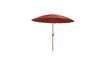 Miniature Parasol sans base en polyester rouge Sunshine 1