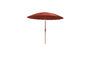 Miniature Parasol sans base en polyester rouge Sunshine Détouré