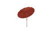 Miniature Parasol sans base en polyester rouge Sunshine 5