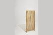 Miniature Paravent en bois beige Partition 2