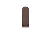 Miniatuur Passpiegel 175x60 cm hoogglans donkerbruin MDF Solari 4