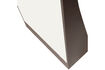 Miniatuur Passpiegel 175x60 cm hoogglans donkerbruin MDF Solari 6