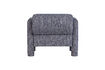 Miniature Patterned Armchair Grey/Blue LENNY 6