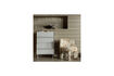 Miniature Patterned Armchair Natural and Brown Polyester Upke 2